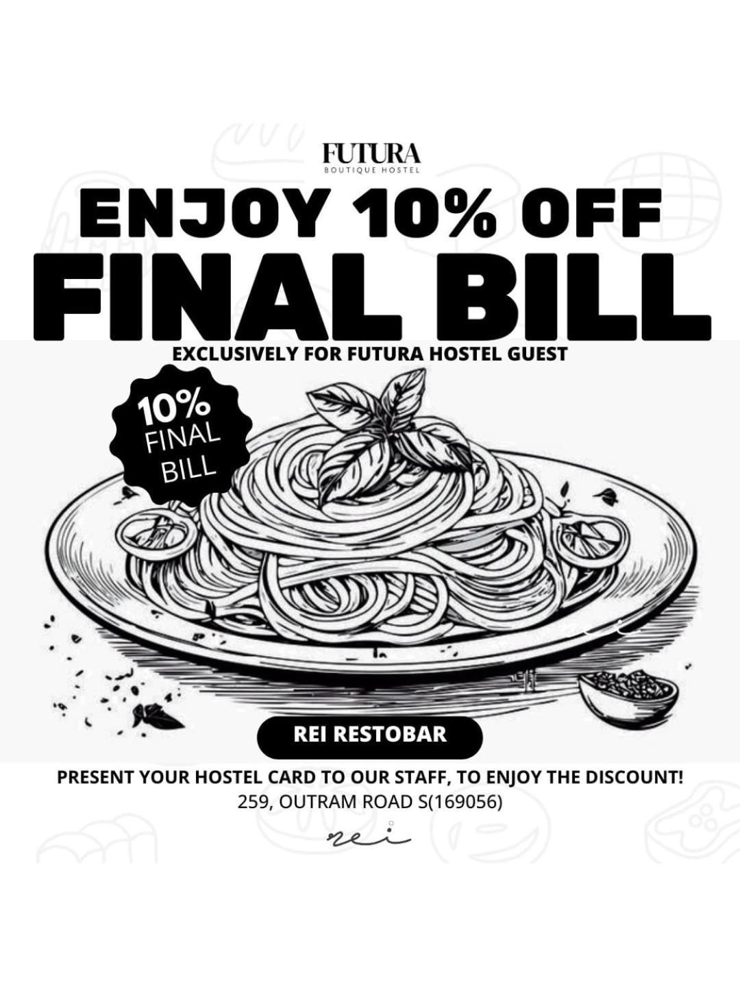סינגפור Futura Boutique Hostel מראה חיצוני תמונה